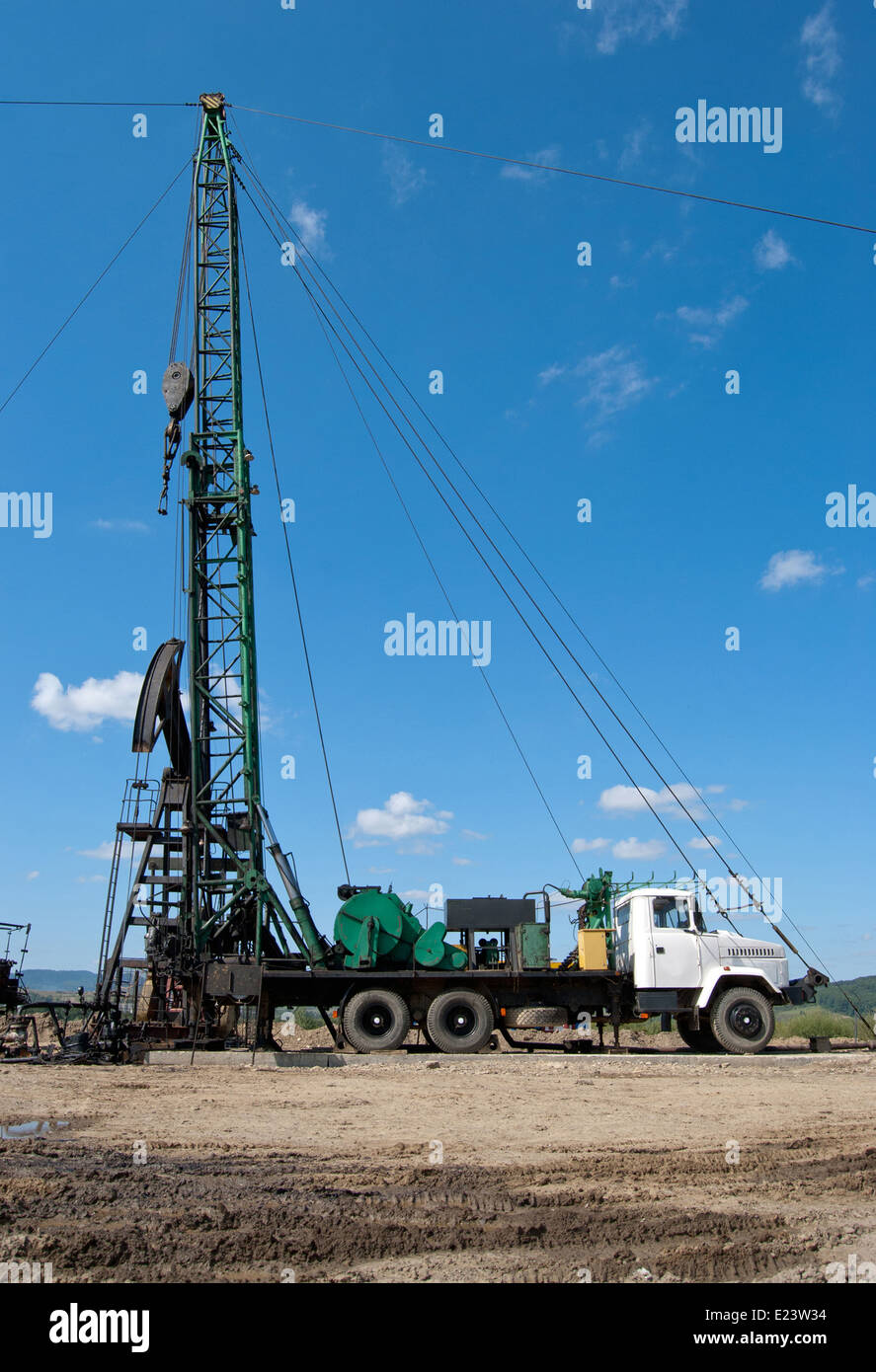 repair oil pump. Close up Stock Photo Alamy