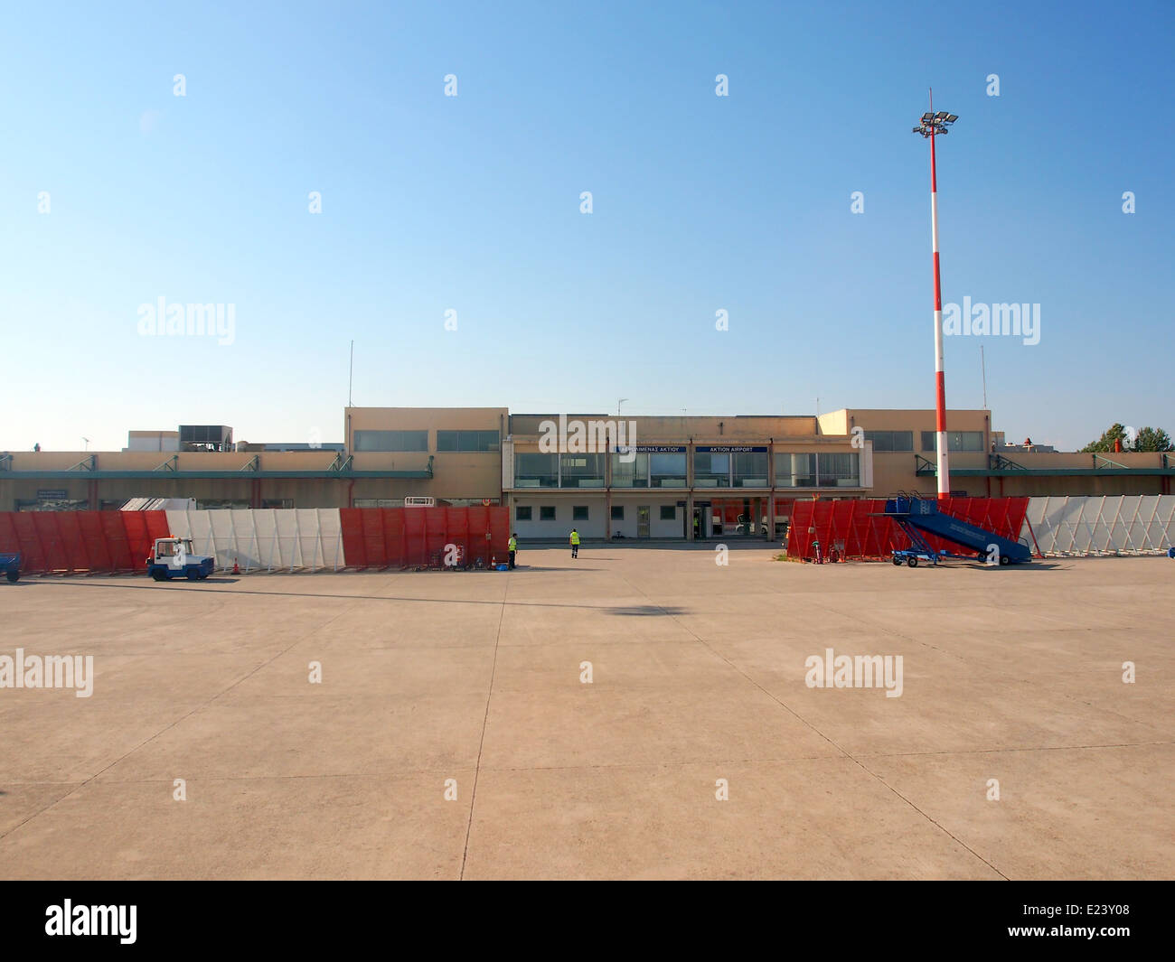 Aktion National Airport building Stock Photo