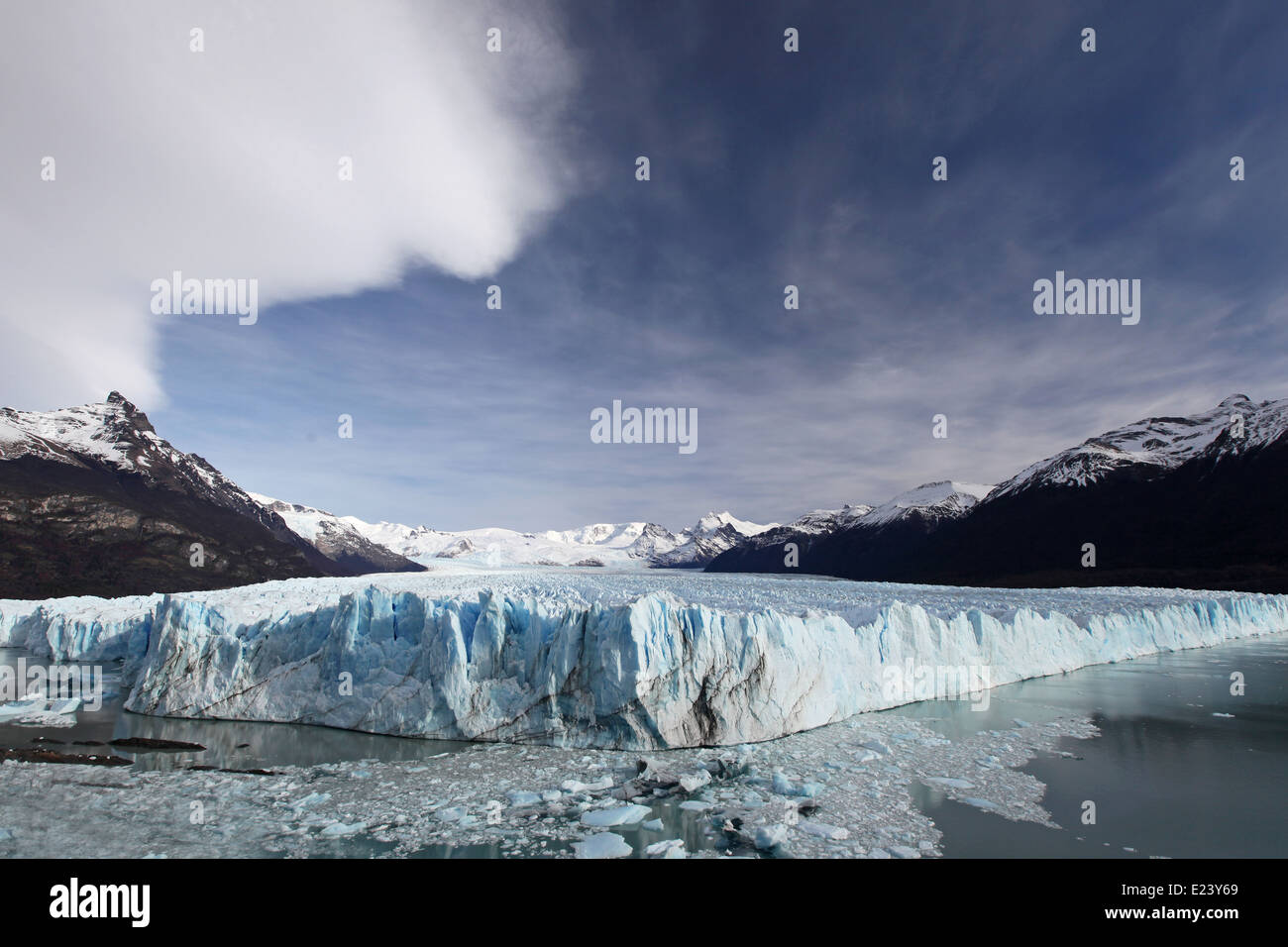 glacier in south argentina, patagonia, the perito moreno Stock Photo