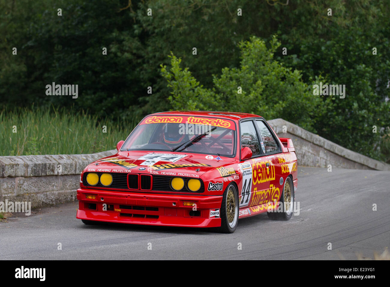 BMW M3 1988 No.44 'Demon Tweeks' E30 M3 Rally Cars Minshaw at the 
