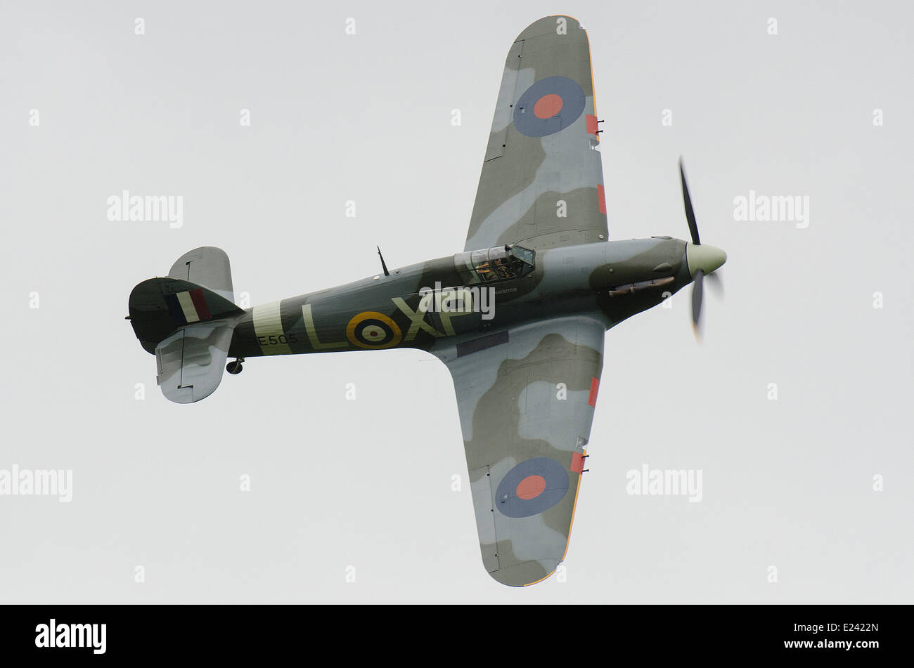 Boys Toys event at Hylands Park. Hurricane IIB Stock Photo Alamy