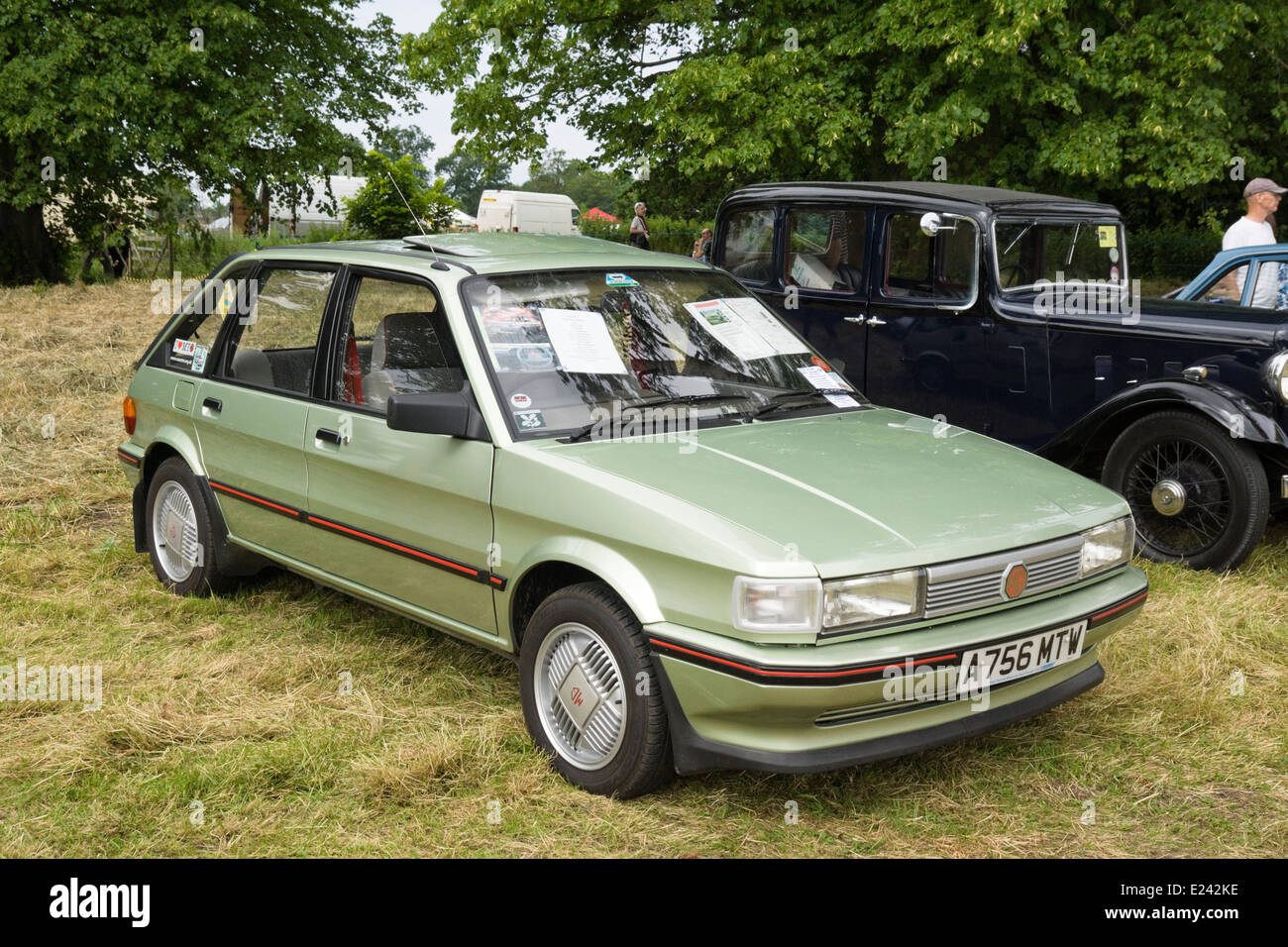 The 2014 Classic car show on the Meadow at Berkeley Castle Berkeley