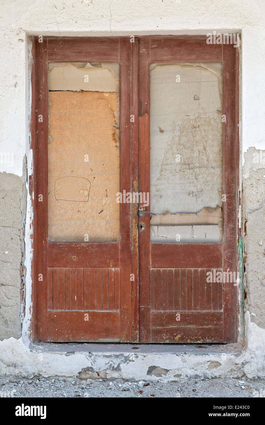Wooden door Stock Photo