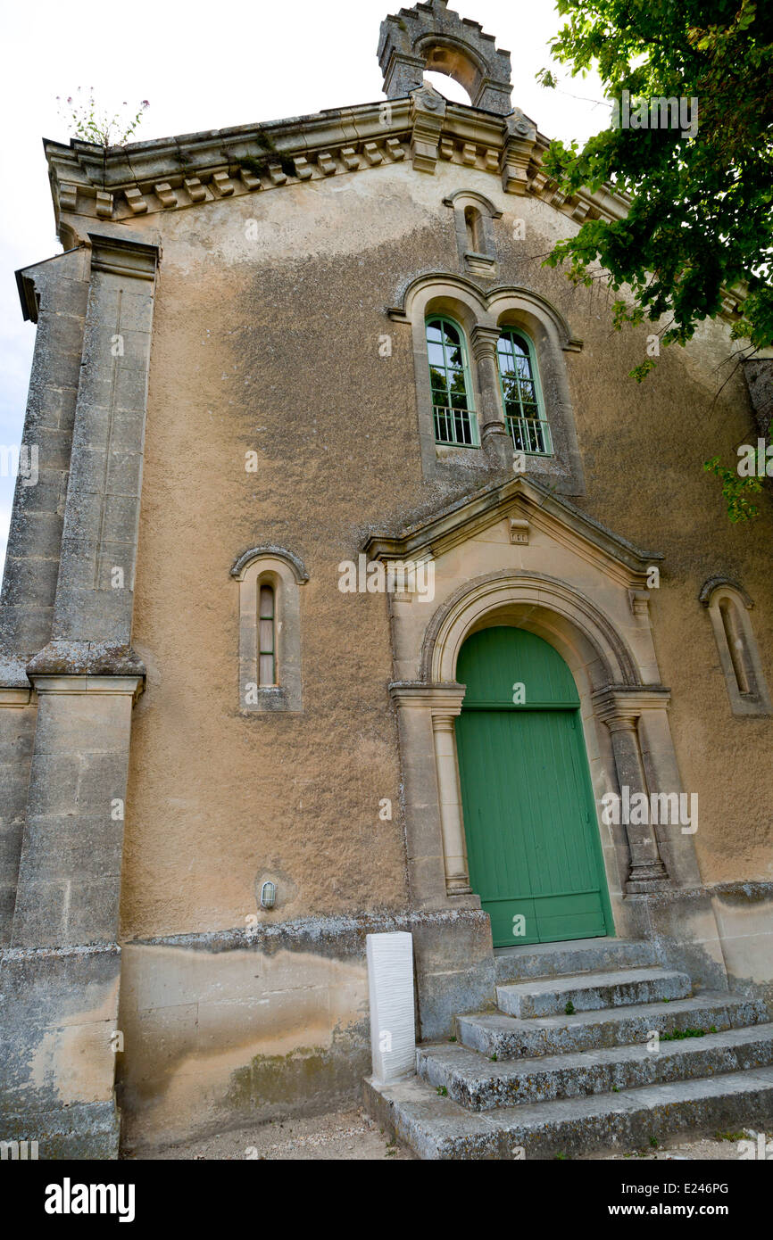 Church in Lacoste, Provence, France Stock Photo Alamy