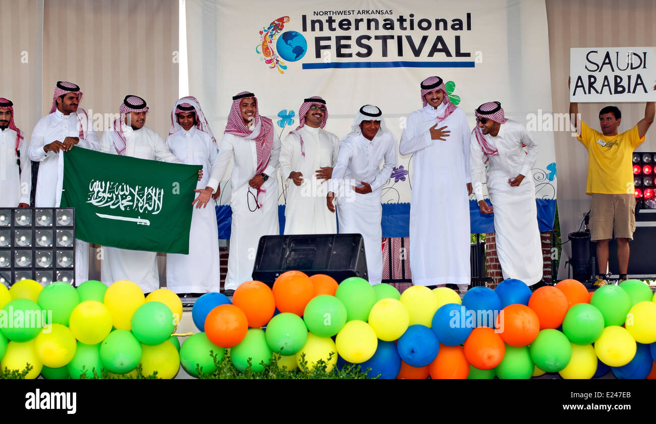 International Festival and Fashion Show participants from Saudi Arabia