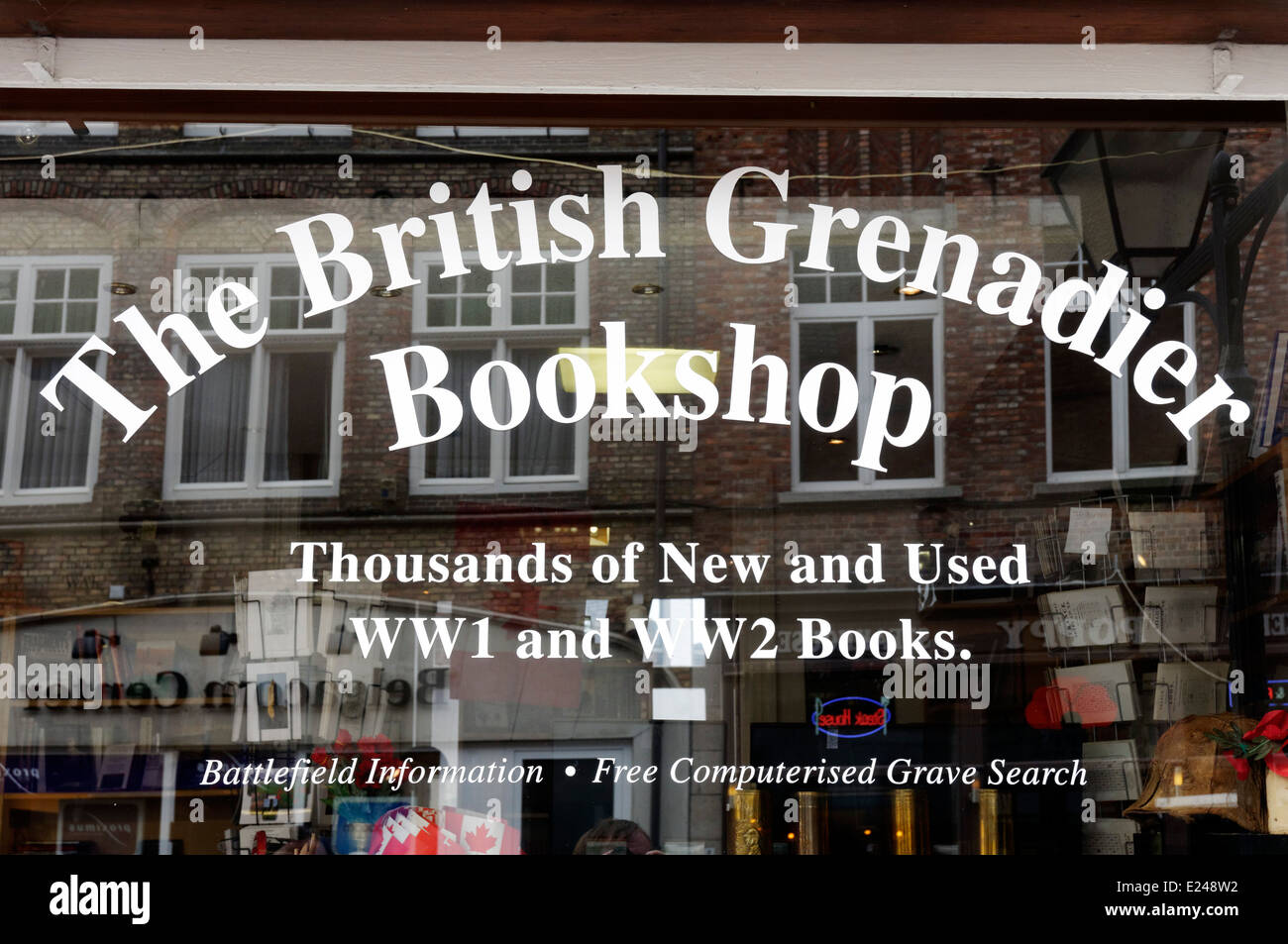 The British Grenadier military in Ypres, Belgium Stock Photo Alamy