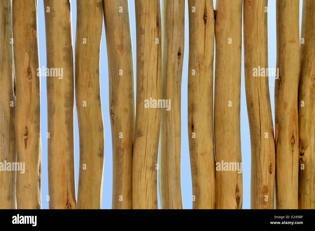 A close up shot of a woodem feature wall Stock Photo - Alamy