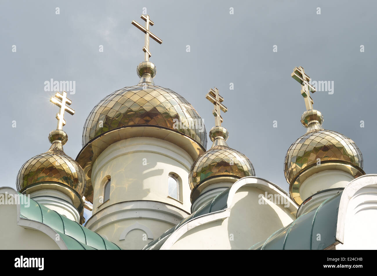 the chapel-Church of St. Nicholas the Wonderworker, Mamontov Deserts, Tambov region, Russia. Stock Photo