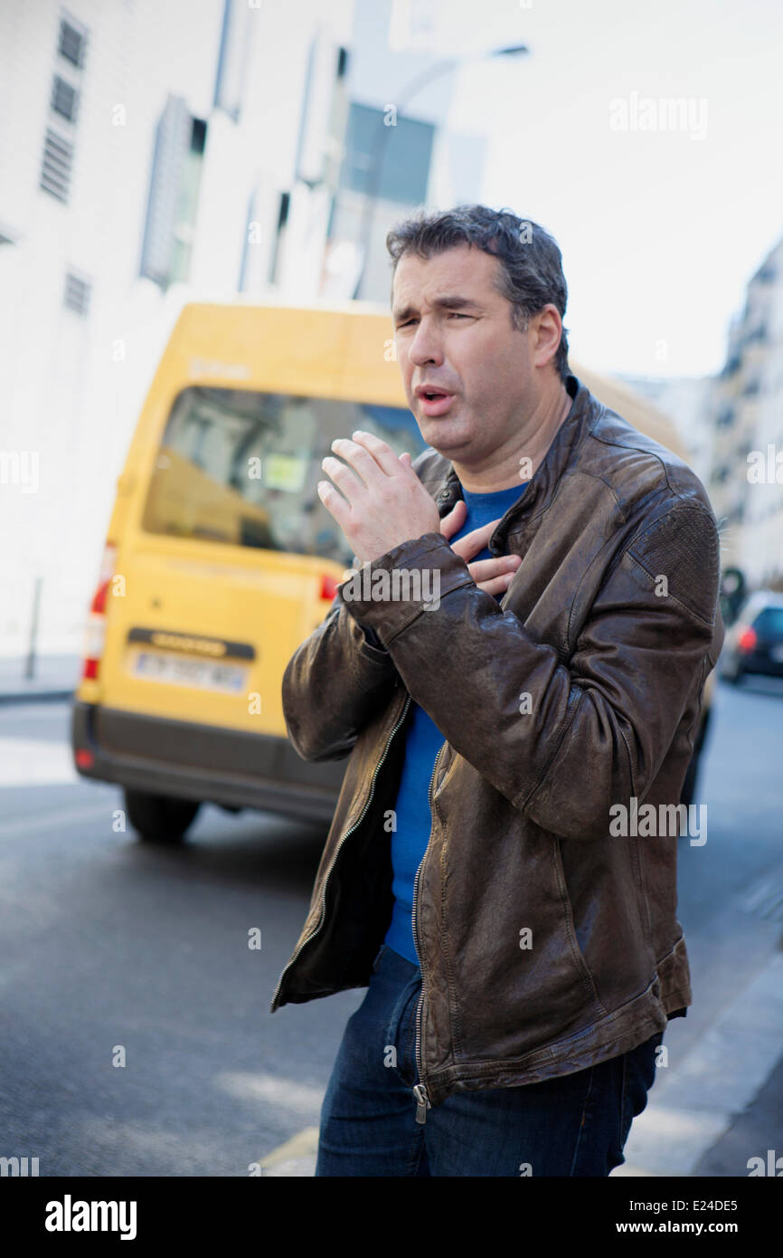 Air pollution Stock Photo