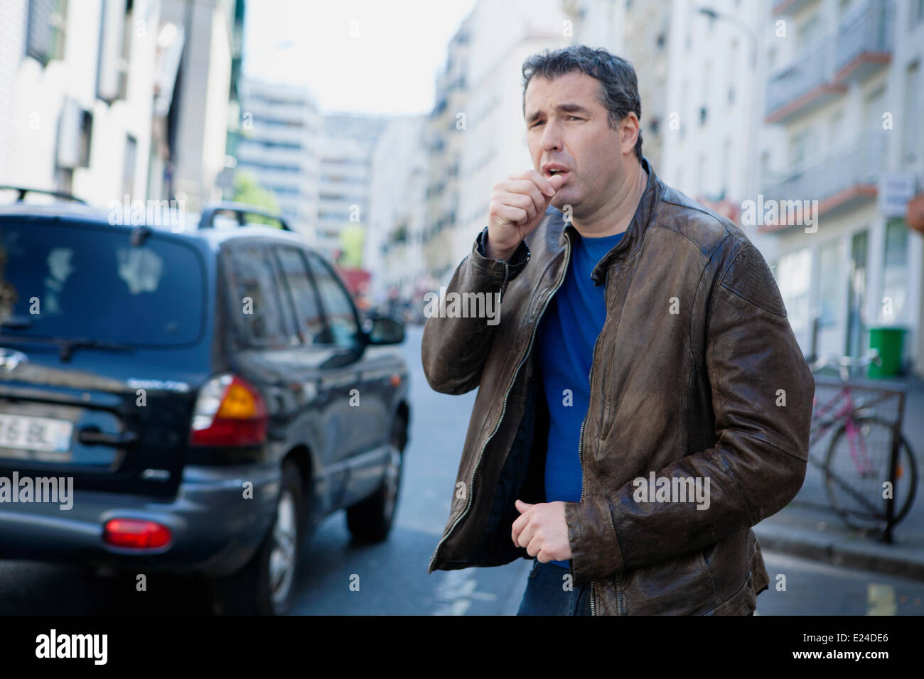 Air pollution Stock Photo