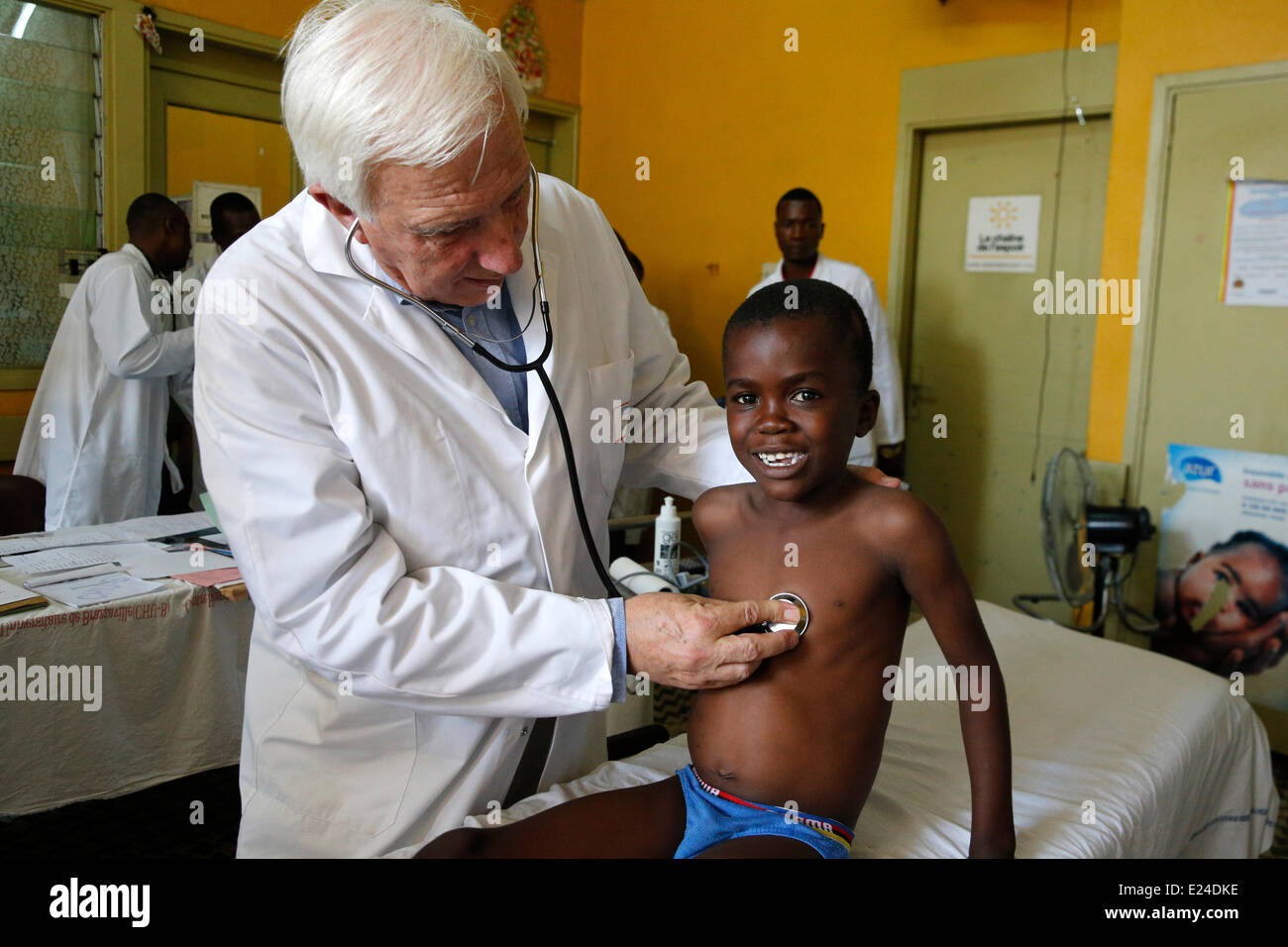 Humanitarian medicine Stock Photo