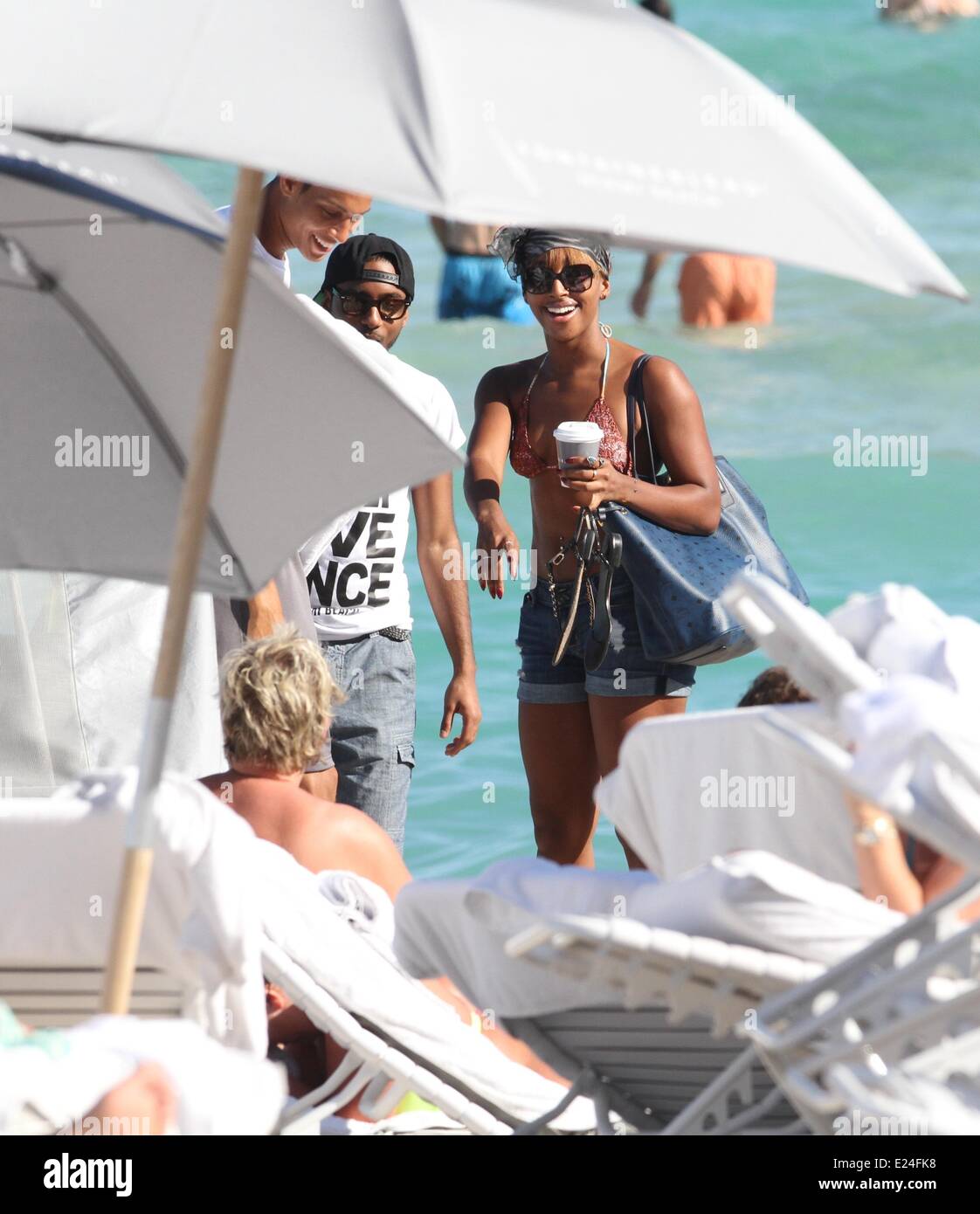 Alexandra Burke Enjoys A Day On The Beach Whilst On Vacation Miami alexandra-burke-enjoys-a-day-on-the-beach-whilst-on-vacation-miami