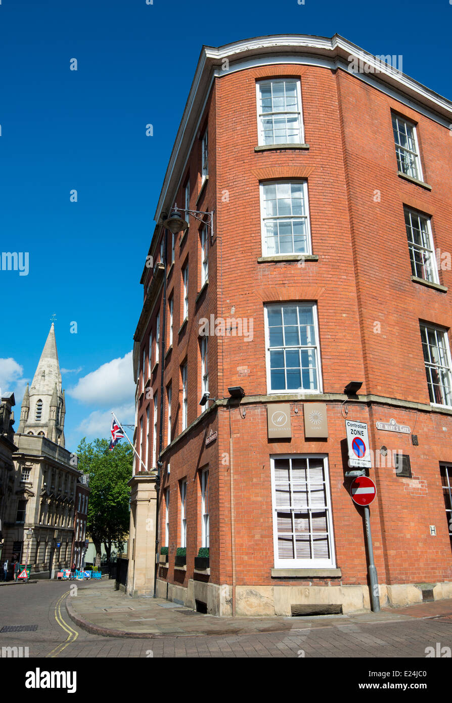 The Lace Market Area of Nottingham City Centre, Nottinghamshire England UK Stock Photo Alamy