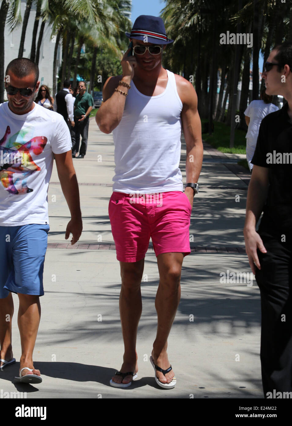 Cristiano ronaldo pink shorts hotsell