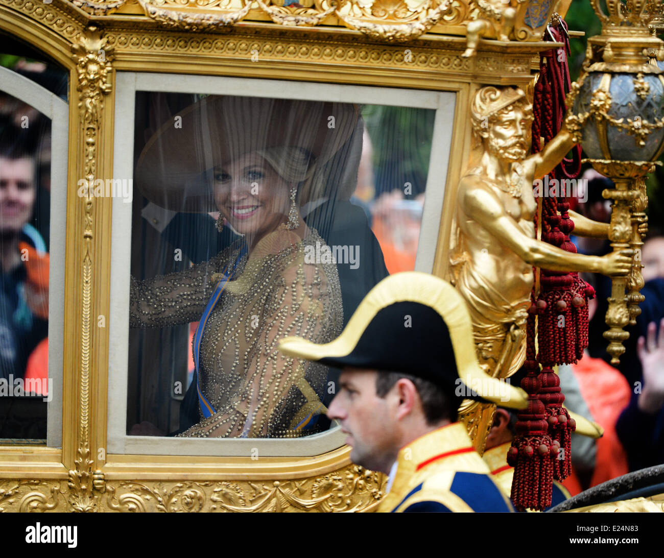 Queen Maxima and King Willem-Alexander of The Netherlands celebrate the ...