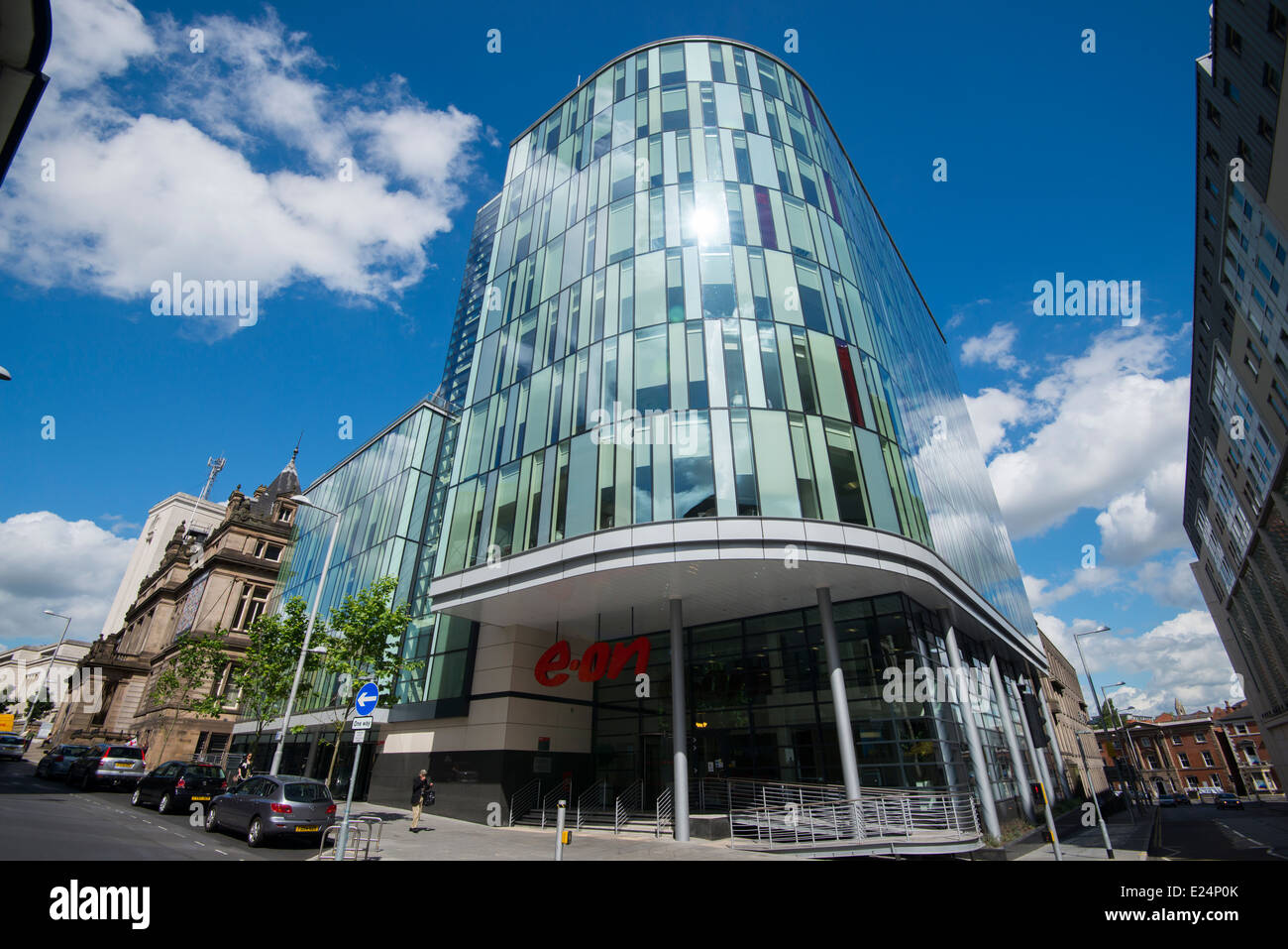 Eon building at Trinity Square Nottingham City Centre, Nottinghamshire