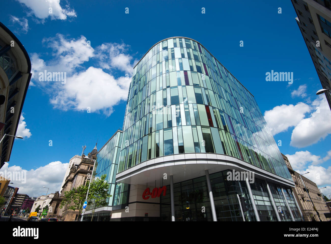 Eon building at Trinity Square Nottingham City Centre, Nottinghamshire