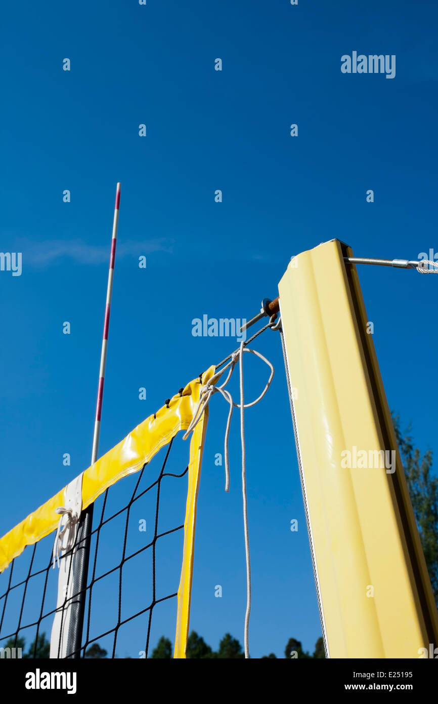 volleyball net outdoors Stock Photo Alamy