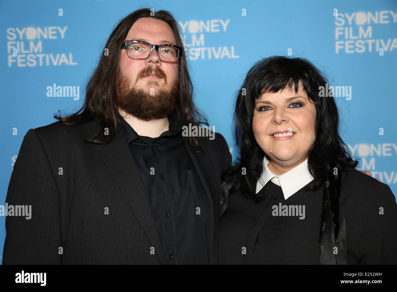 Sydney, Australia. 15th June, 2014. carpet at the State Theatre for the Australian premiere of New Zealand vampire mockumentary ‘What We Do in the Shadows’. Copyright Credit:  2014 Richard Milnes/Alamy Live News Stock Photo