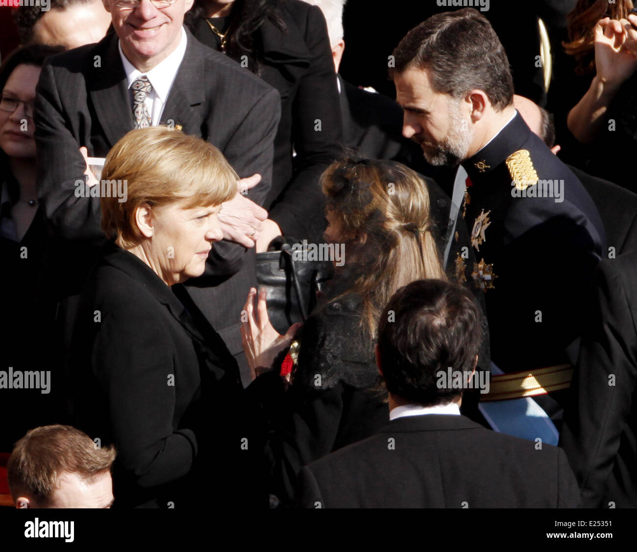 The inauguration of Pope Francis in St Peter's Square Featuring Angela