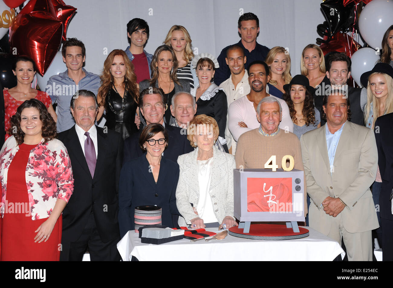 Young and restless cast hi res stock photography and images alamy