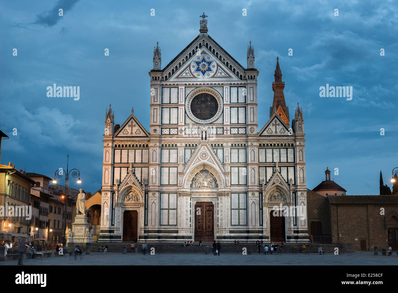 Basilica di Santa Croce Stock Photo