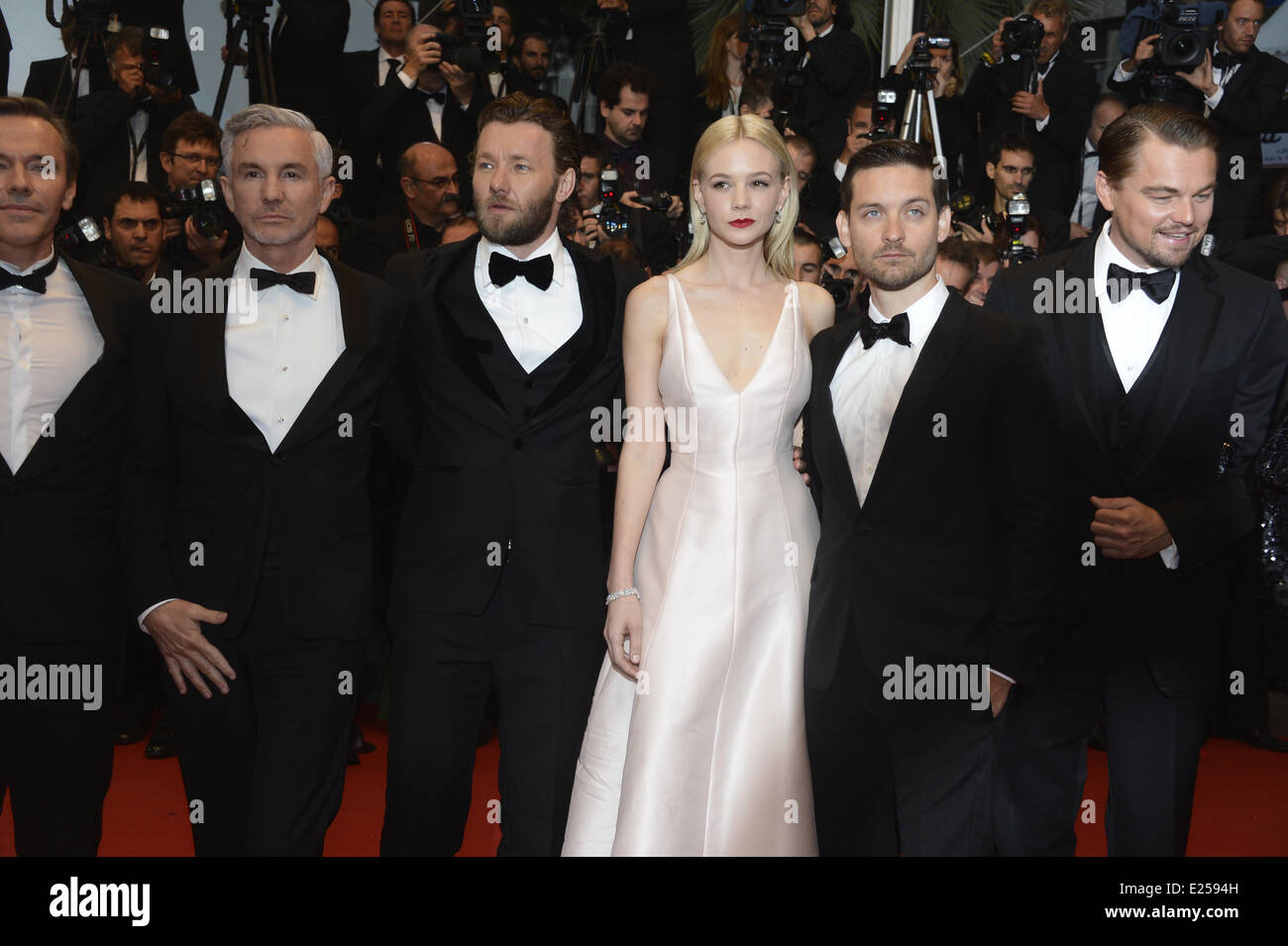 Opening Ceremony of the 66th Cannes Film Festival - 'The Great Gatsby' -  Premiere Featuring: Amitabh Bachchan,Leonardo DiCaprio,Carey Mulligan,Baz  Luhrmann,Tobey Maguire Where: Cannes, France When: 15 May 2013 Stock Photo  - Alamy