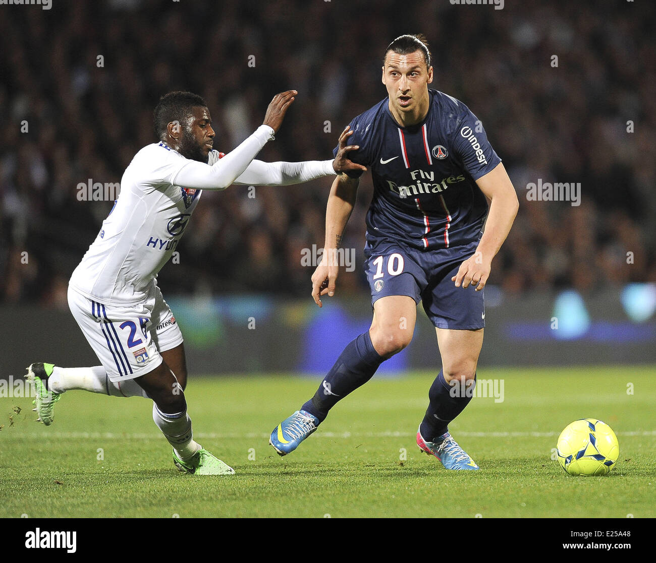 Billet Match OL Lyon - PSG Paris, Division 1, Stade Gerland, 31/10/1997, Collection