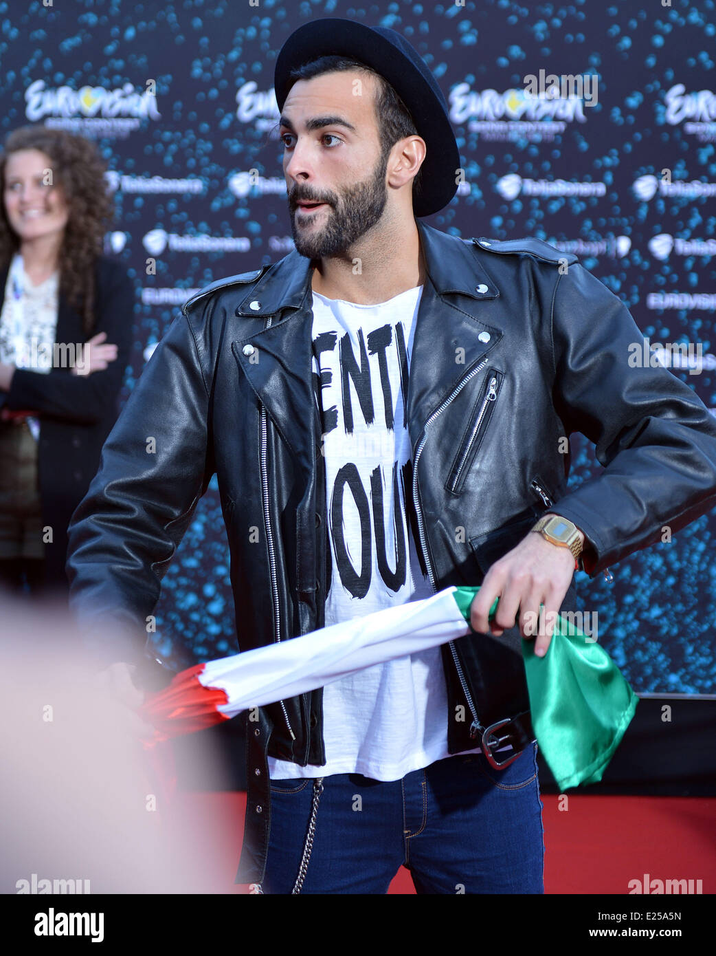 Contestants arrive for the Opening Ceremony of the Eurovision Song