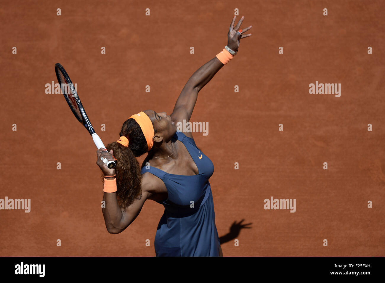 Roland Garros French Open tennis Women's Quarter Final Serena