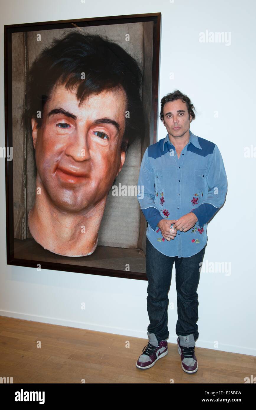 David LaChapelle's attends the opening of his "Still Life" Exhibition