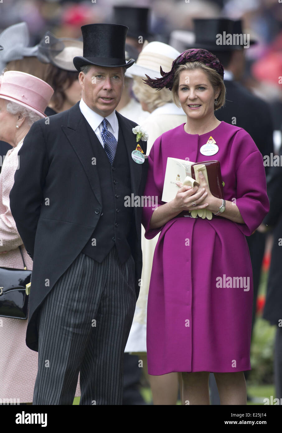 Royal Ascot Day one Featuring Viscountess Linley,Viscount Linley Where