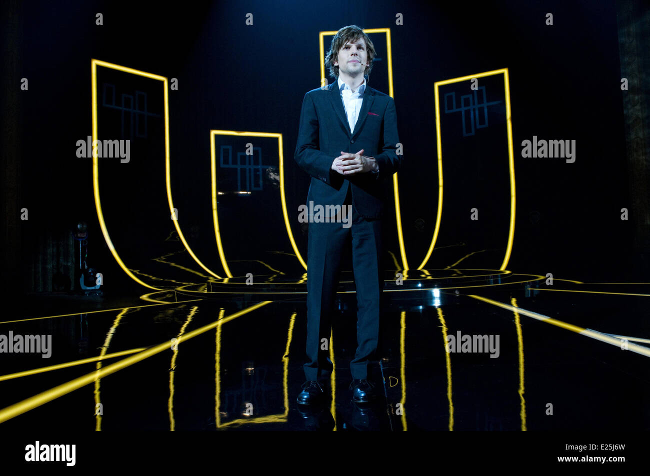 Jesse Eisenberg in film Insaisissables (titre original: NOW YOU SEE ME) sortie juillet 2013  Featuring: Jesse Eisenberg Where: Etats-Unis When: 02 Mar 2012 Stock Photo