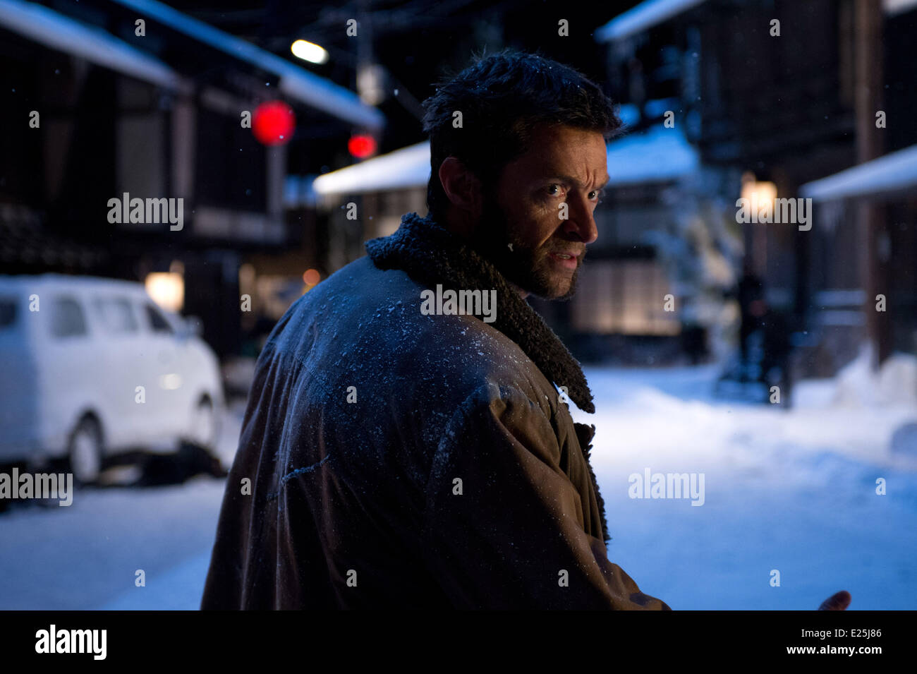 HUGH JACKMAN in film Wolverine : le combat de l'immortel (Titre original: The Wolverine) - 2013  Featuring: HUGH JACKMAN When: 01 Jan 2012 Stock Photo
