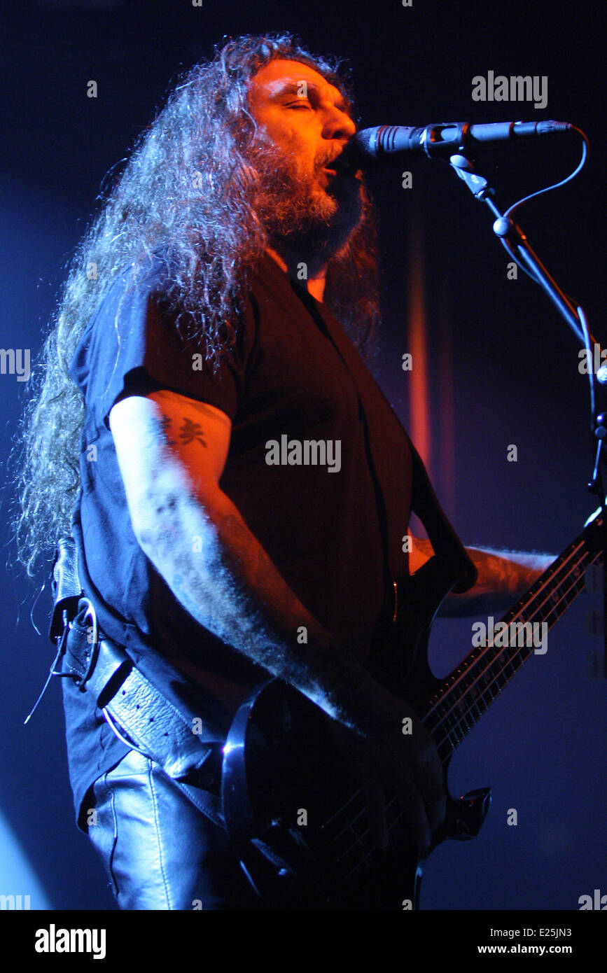 Slayer perform live in concert at Tvornica Kulture Featuring: Slayer ...