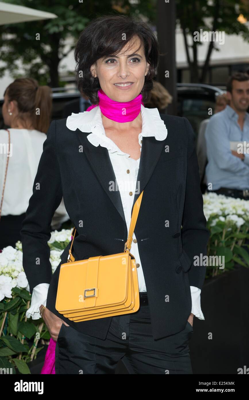 Karl Lagerfeld's Exhibition Preview OF 'The Glory Of Water' - Arrivals  Featuring: Ines de la Fressange Where: Paris, France When: 03 Jul 2013 Stock Photo