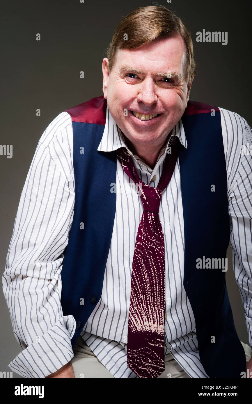 Studio portraits of English actor Timothy Spall OBE from a privately commissioned previously unpublished shoot. Stock Photo