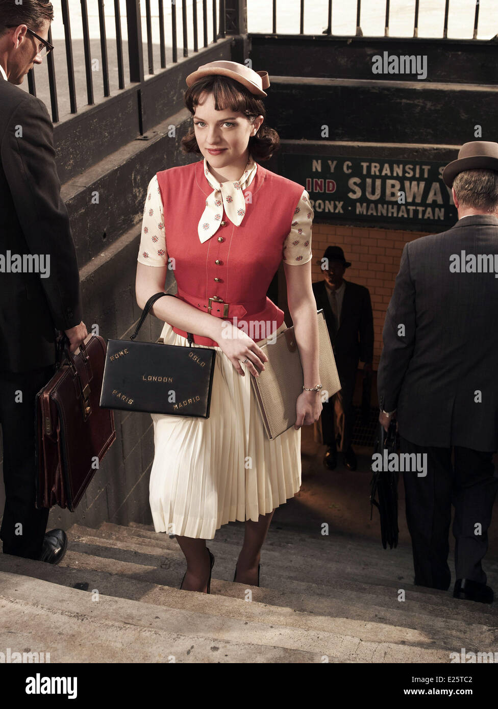 Peggy olson in mad men hires stock photography and images Alamy