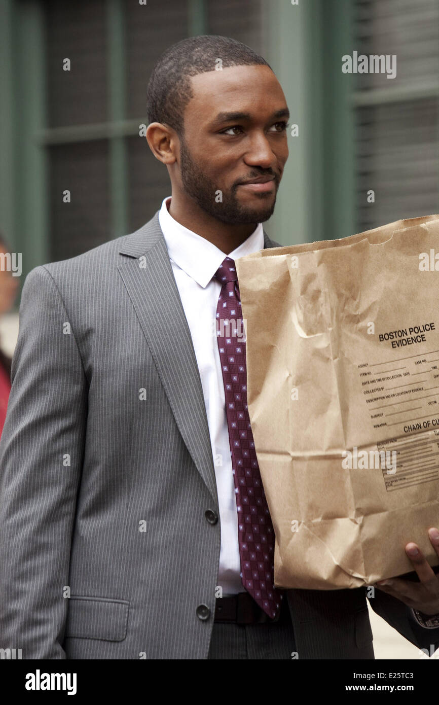 Lee Thompson YOUNG (Detective Barry Frost) Where: Etats-Unis When: 22 Aug  2013ti Stock Photo - Alamy