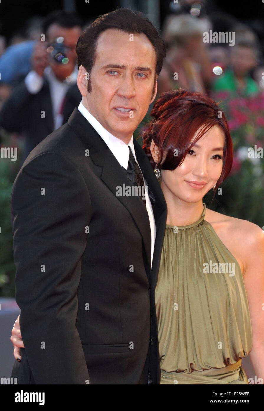 70th Venice Film Festival - 'Joe' - Premiere  Featuring: Nicolas Cage,Alice Kim Where: Venice, Italy When: 30 Aug 2013 Stock Photo