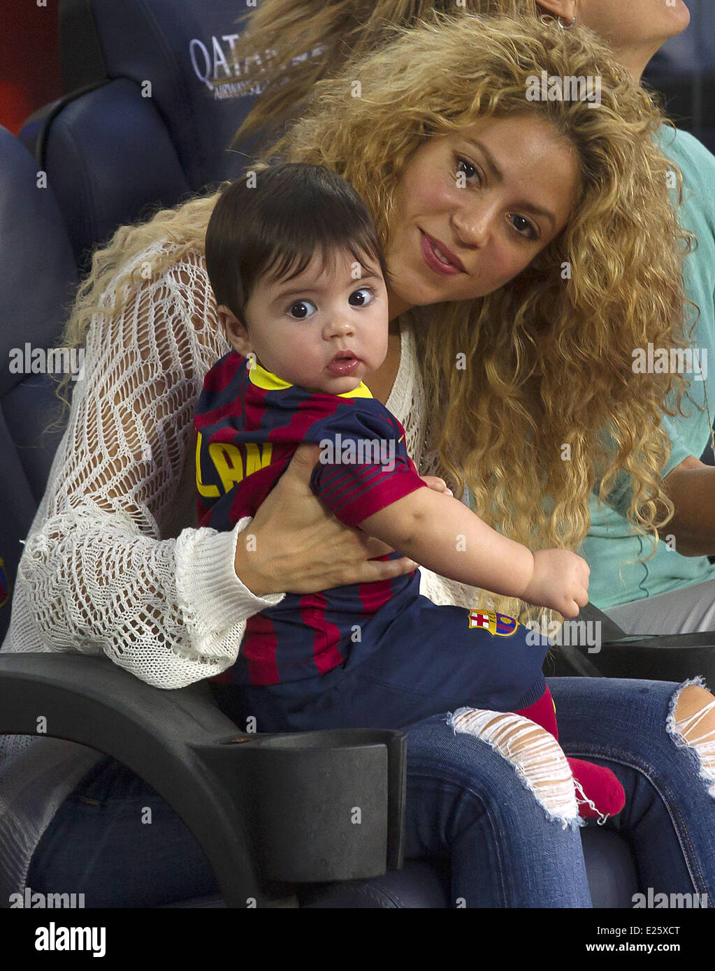 Shakira And Milan Pique Mebarak High Resolution Stock Photography And Images Alamy