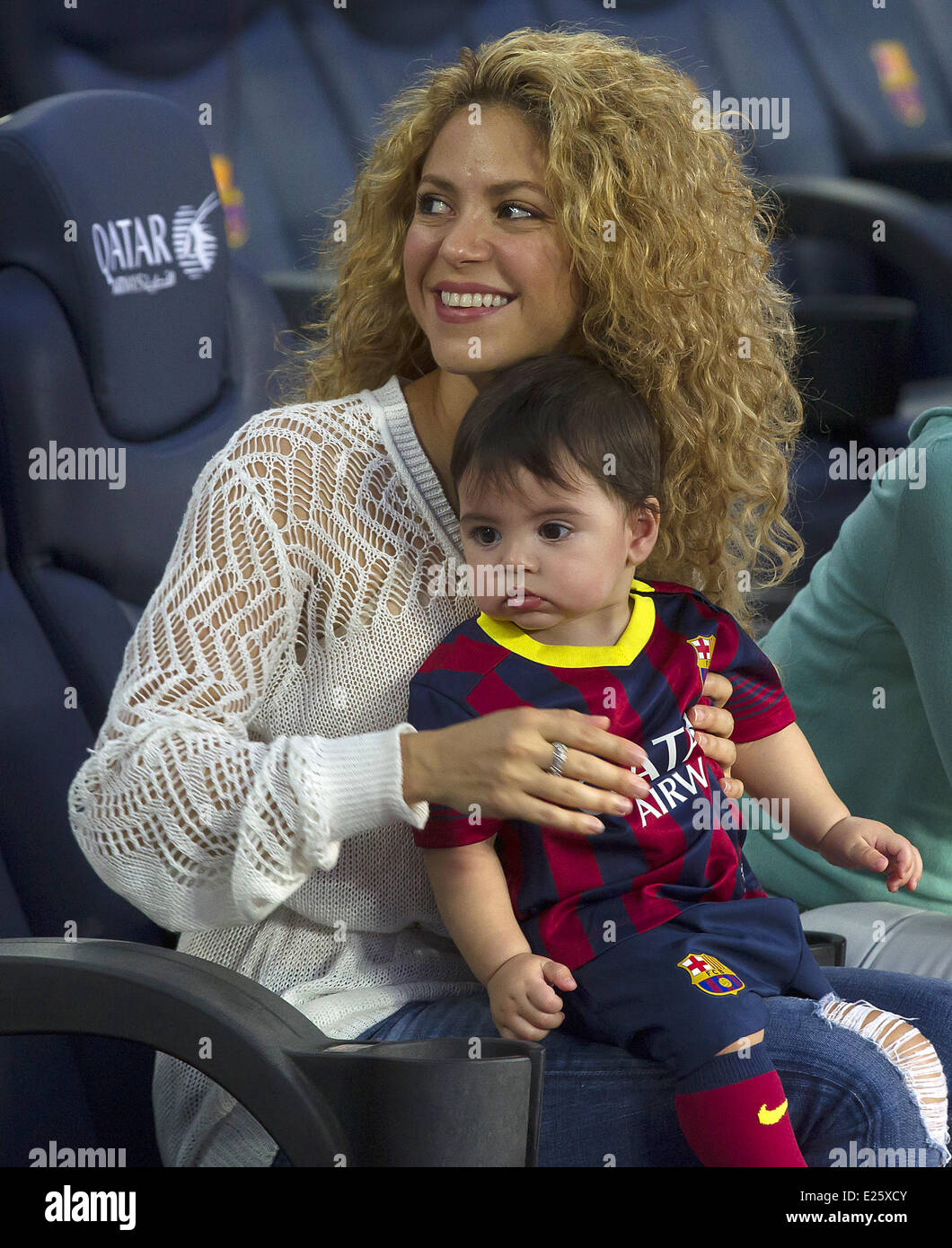 Shakira And Milan Pique High Resolution Stock Photography and Images - Alamy