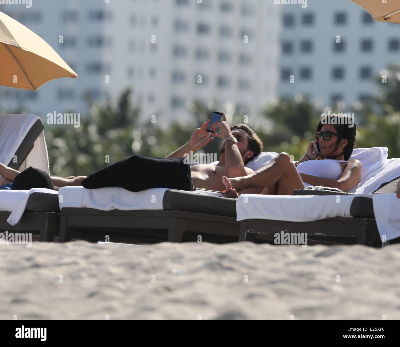 Kourtney Kardashian and Scott Disick out and about in Manhattan New York  City, USA - 11.07.11 Stock Photo - Alamy