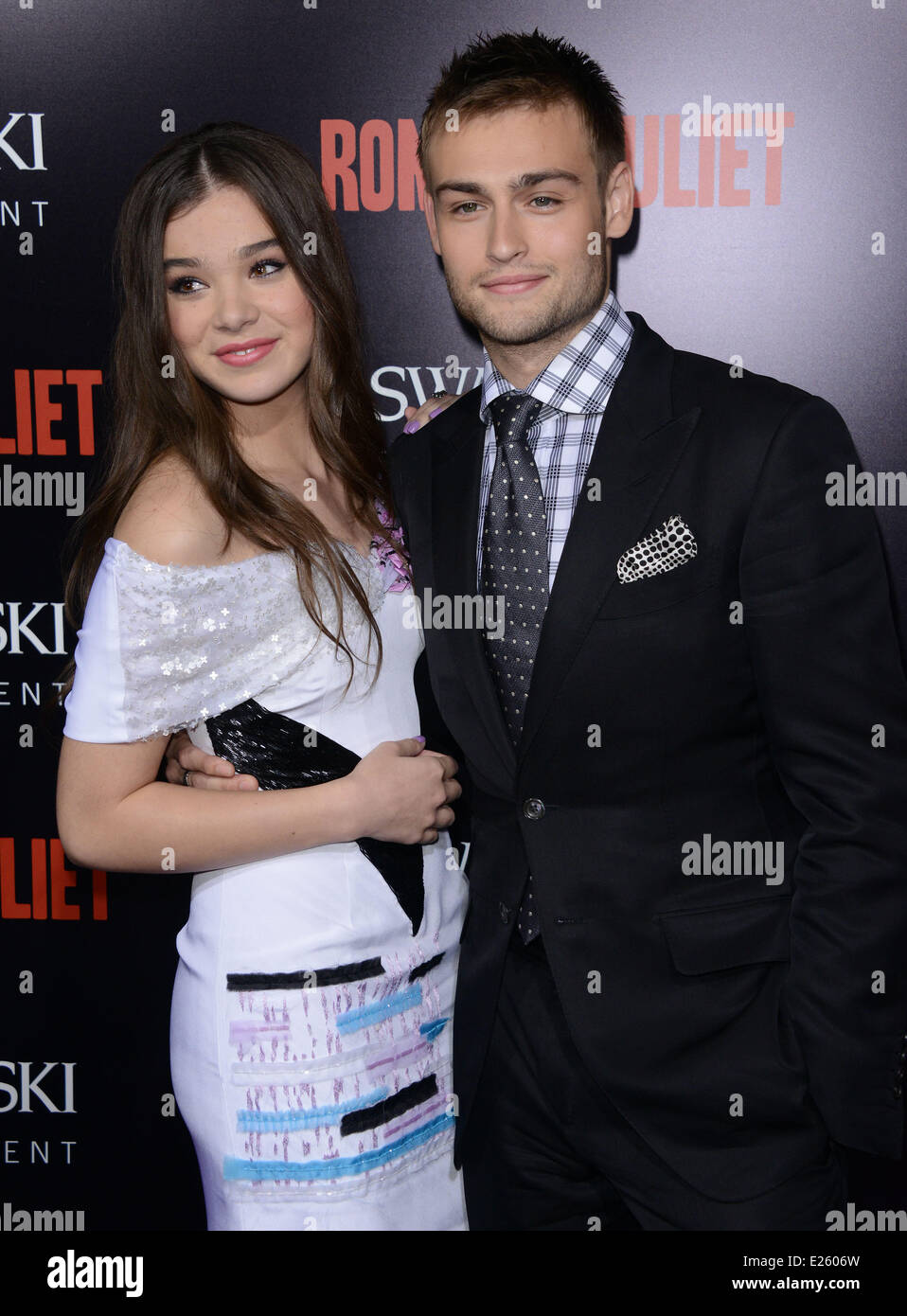 Premiere of Relativity Media's 'Romeo & Juliet' at ArcLight Hollywood  Featuring: HAILEE STEINFELD,DOUGLAS BOOTH Where: Los Angeles, California, United States When: 24 Sep 2013 Stock Photo