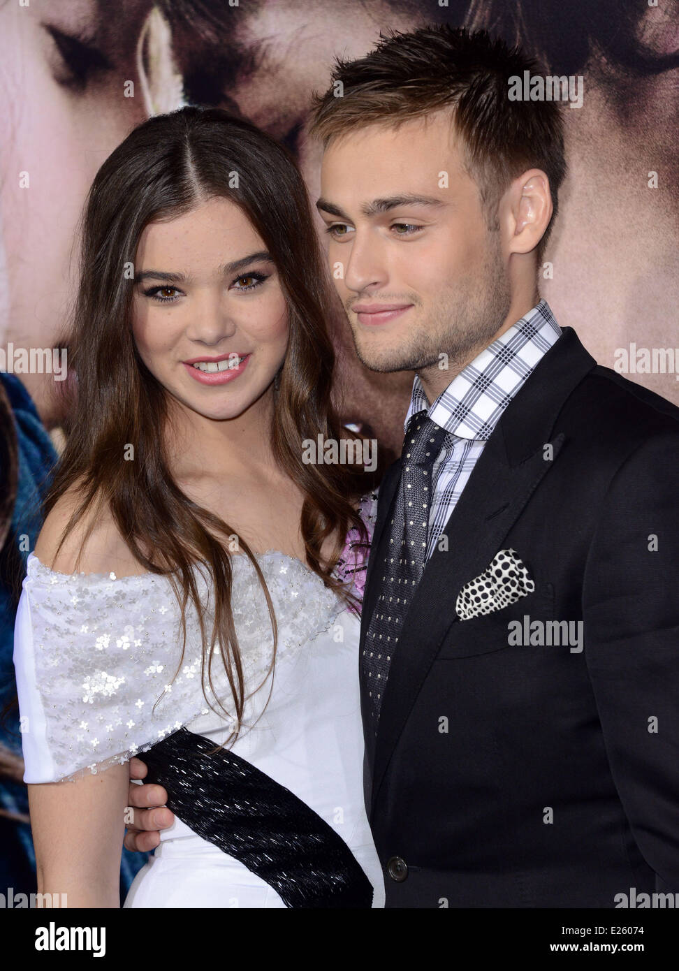 Premiere of Relativity Media's 'Romeo & Juliet' at ArcLight Hollywood  Featuring: HAILEE STEINFELD,DOUGLAS BOOTH Where: Los Angeles, California, United States When: 24 Sep 2013 Stock Photo