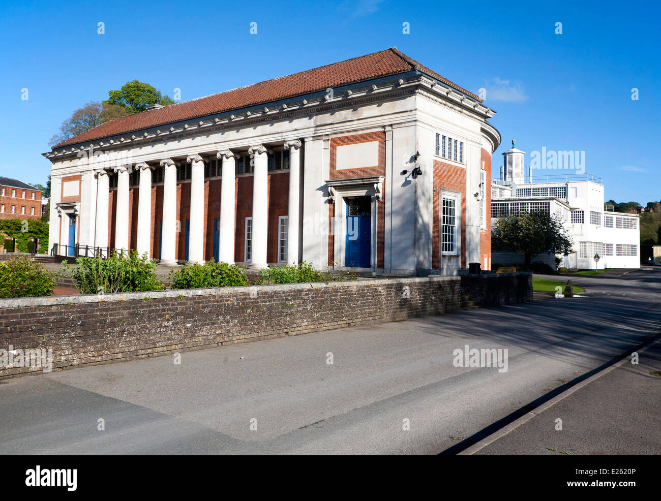 Memorial Hall building Marlborough College school, Marlborough, Wiltshire, England Stock Photo
