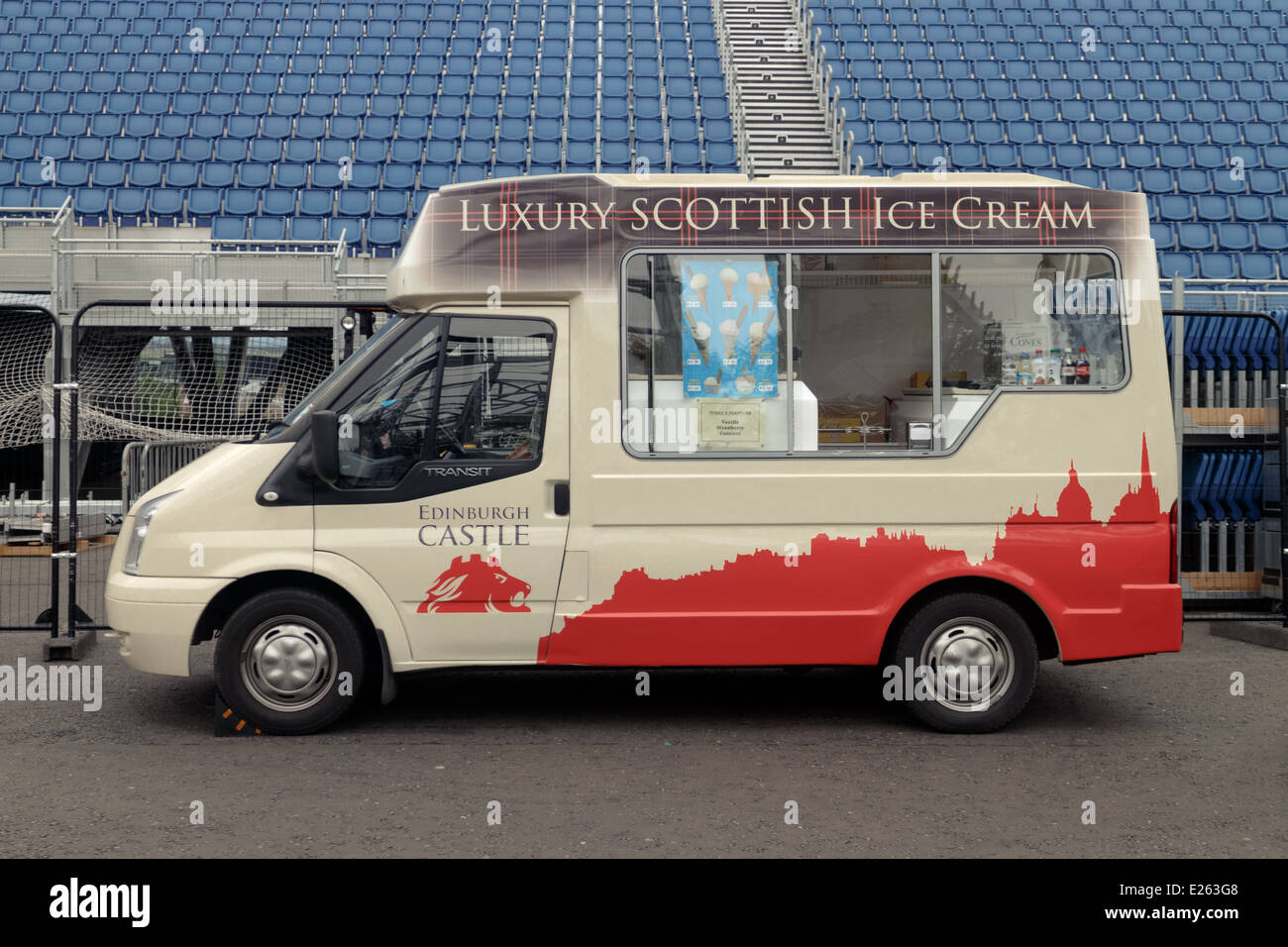 Scotland ice cream van hires stock photography and images Alamy