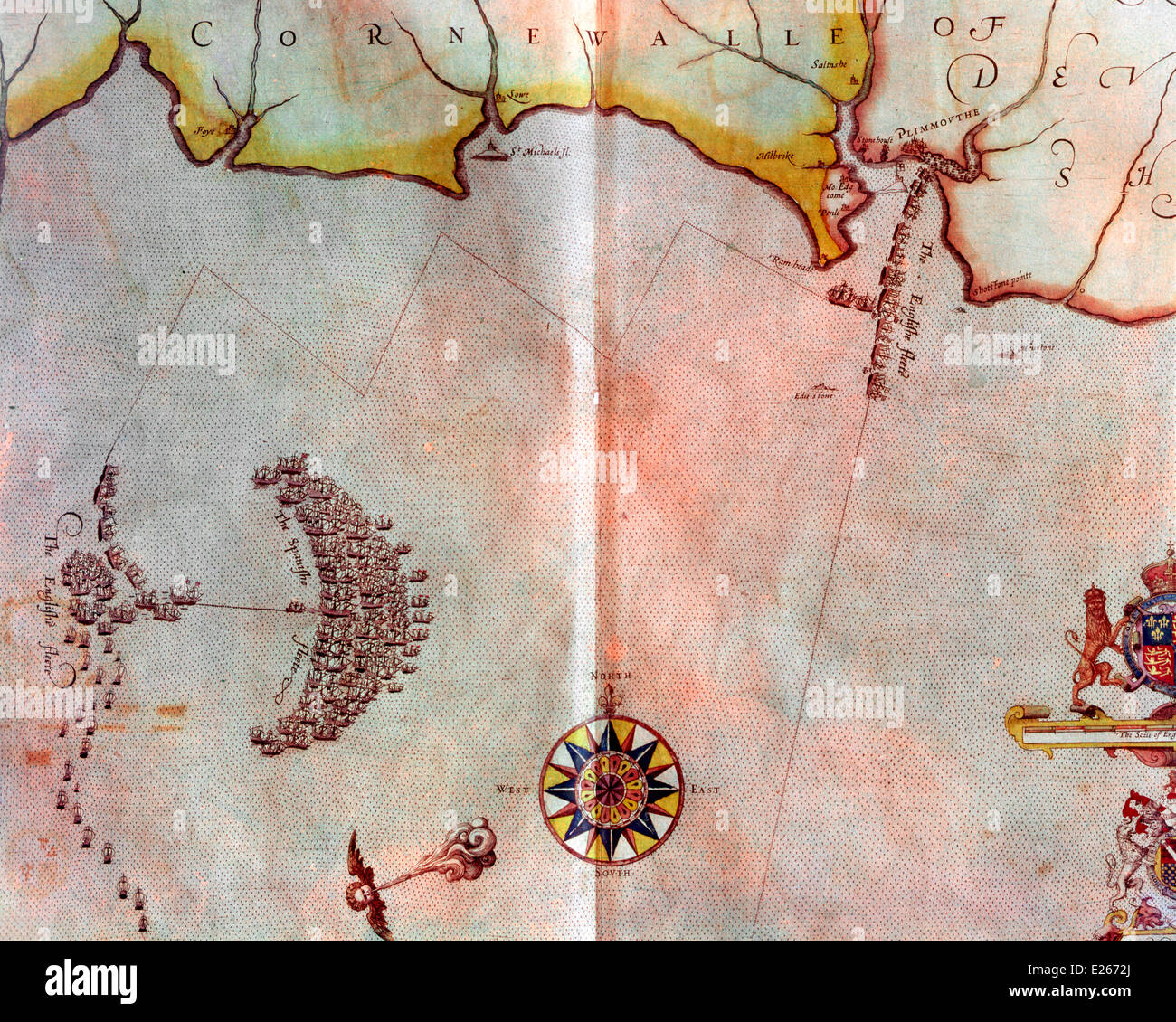 Spanish Armada 1588 High Resolution Stock Photography and Images Alamy