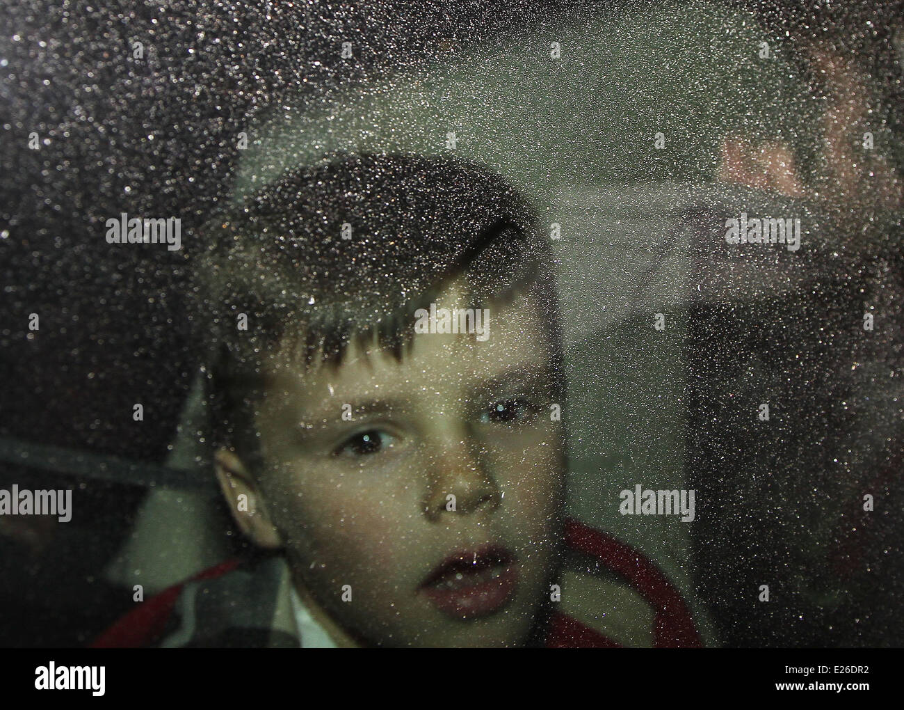 Cruz Beckham celebrates his birthday with his family at the Royal