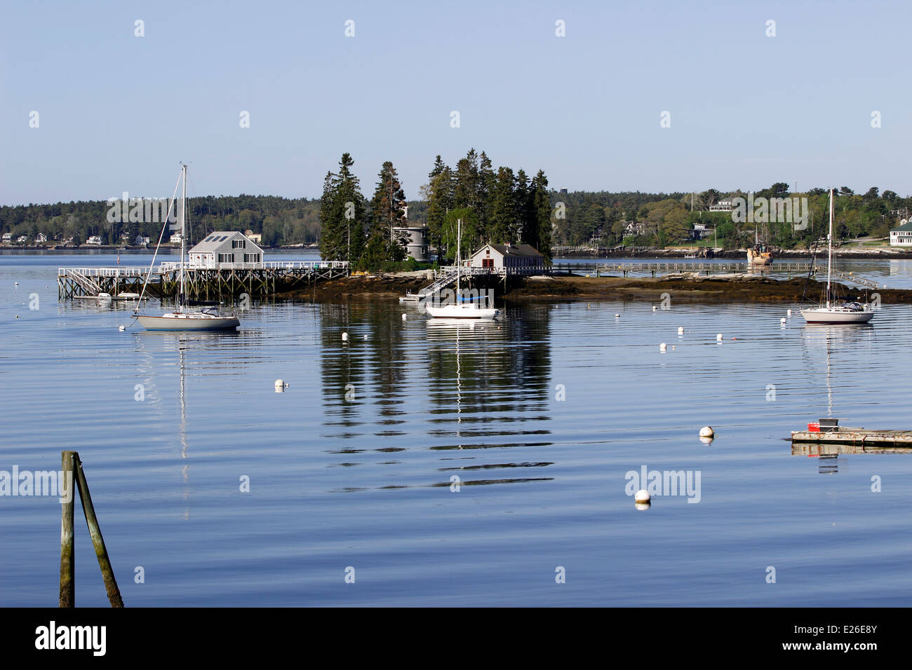 Boating In Boothbay Harbor Maine